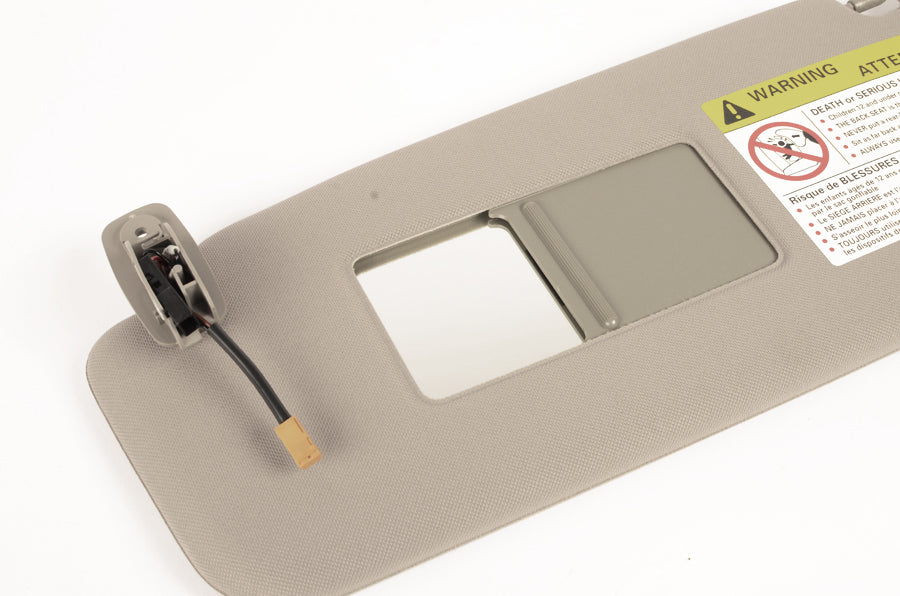 Audi C5 A6 Sun Visor w/ Homelink Garage Door Opener (Platinum Gray) - Image 3