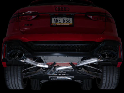 AWE SwitchPath™ Catback Exhaust for Audi C8 RS6/RS7 - Diamond Black Tips - Image 11