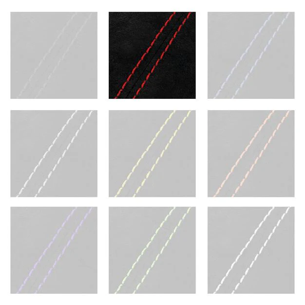 BFI B6 / B7 Manual Shift Boot (Red Alcantara / Black Stitch) - CLEARANCE - Image 10