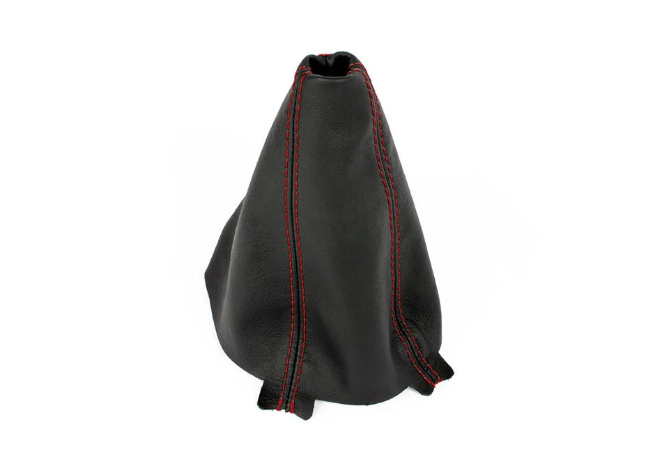 BFI B6 / B7 Manual Shift Boot (Red Alcantara / Black Stitch) - CLEARANCE - Image 6