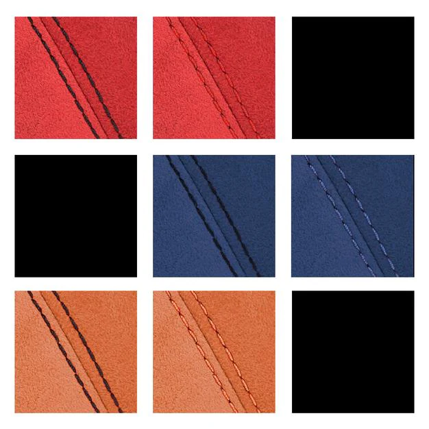 BFI B6 / B7 Manual Shift Boot (Red Alcantara / Black Stitch) - CLEARANCE - Image 9