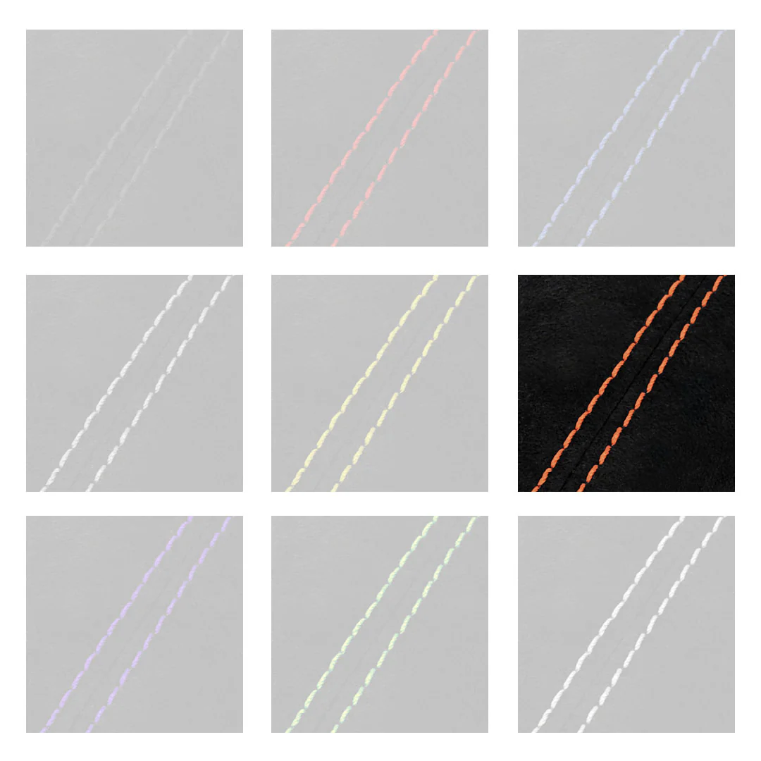 BFI B9 Manual Shift Boot (Gray Alcantara / Silver Stitch) - CLEARANCE - Image 10