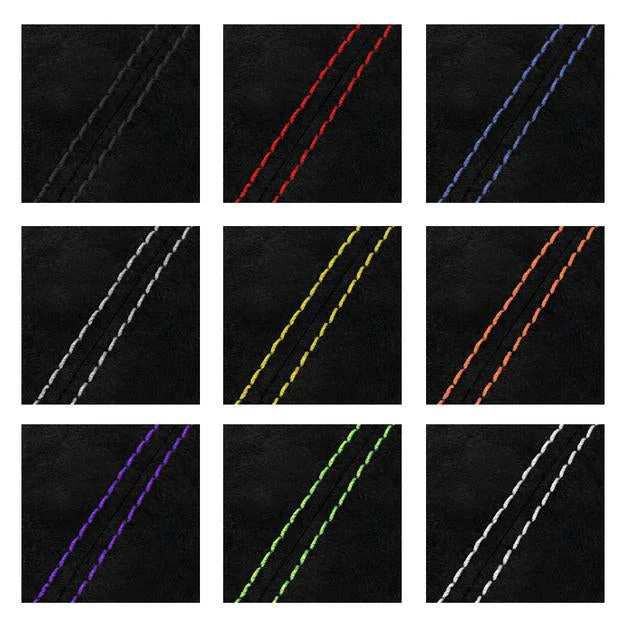 BFI Corrado Manual Shift Boot (Black Alcantara / Silver Stitch) - CLEARANCE - Image 7