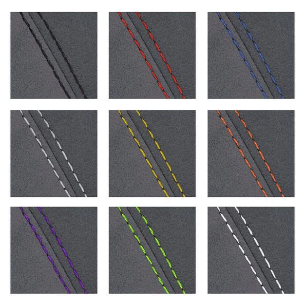 BFI Corrado Manual Shift Boot (Black Alcantara / Silver Stitch) - CLEARANCE - Image 8