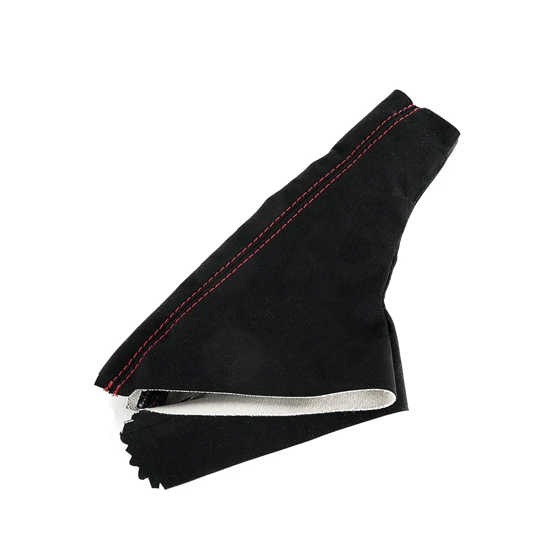 BFI E82 Emergency Brake Boot (Gray Alcantara / Orange Stitch) - CLEARANCE - Image 3