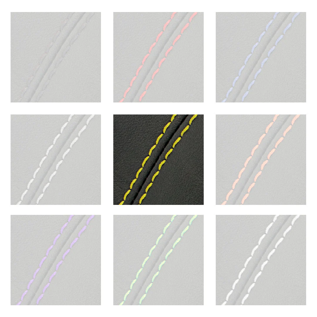 BFI F56 MINI Automatic Shift Boot (Black Leather / Orange Stitch) - CLEARANCE - Image 6