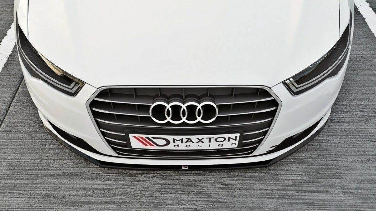 Maxton Design Audi C7 A6 Facelift Front Bumper Splitter / Spoiler - Image 3