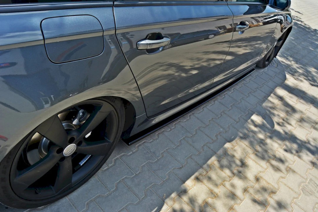 Maxton Design Audi C7 A6 / S6 Pre-Facelift Side Skirt Diffusers - Image 3