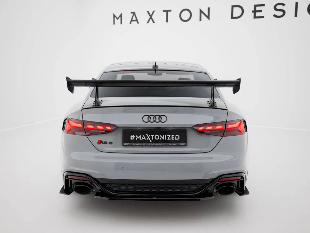 Maxton Design Carbon Spoiler w/ Upper Swan Mounting - Audi B9 A5 / S5 / RS5 Coupe - Image 3