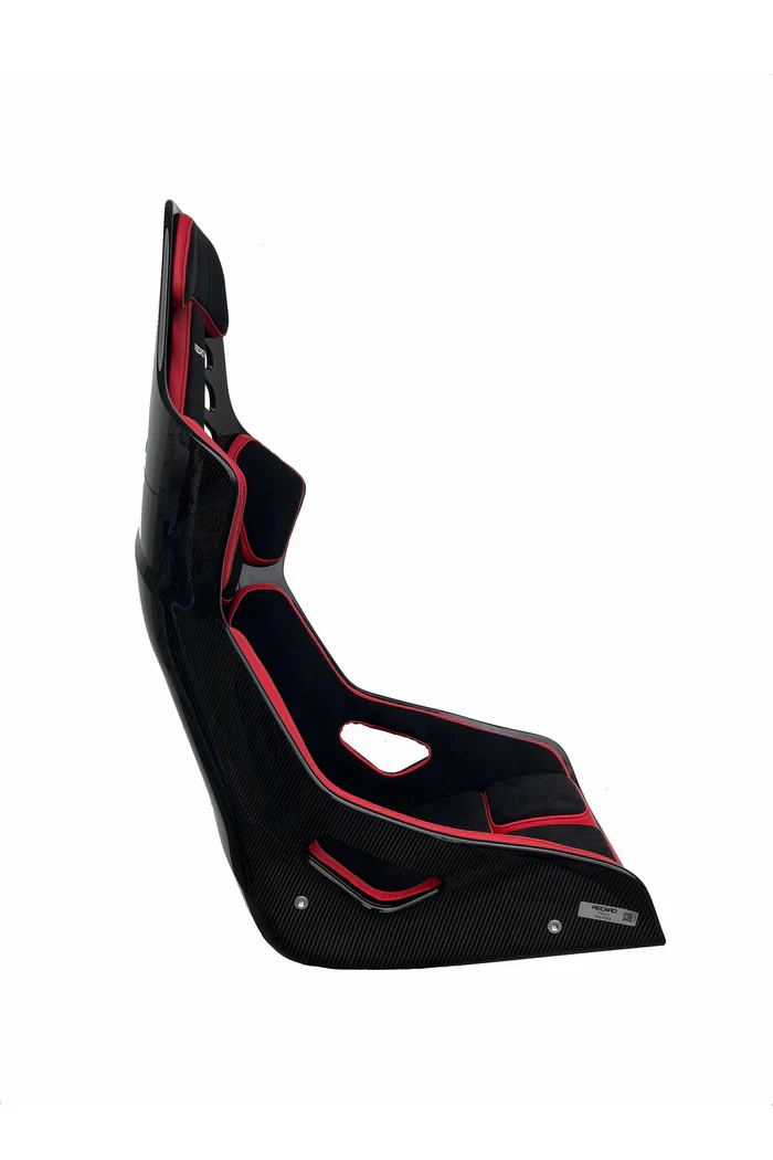 Recaro Podium CF Alcantara Black / Leather Red - Image 3