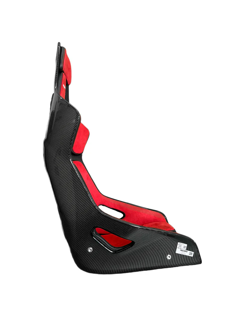 Recaro Podium CF Alcantara Red / Leather Black - Image 4
