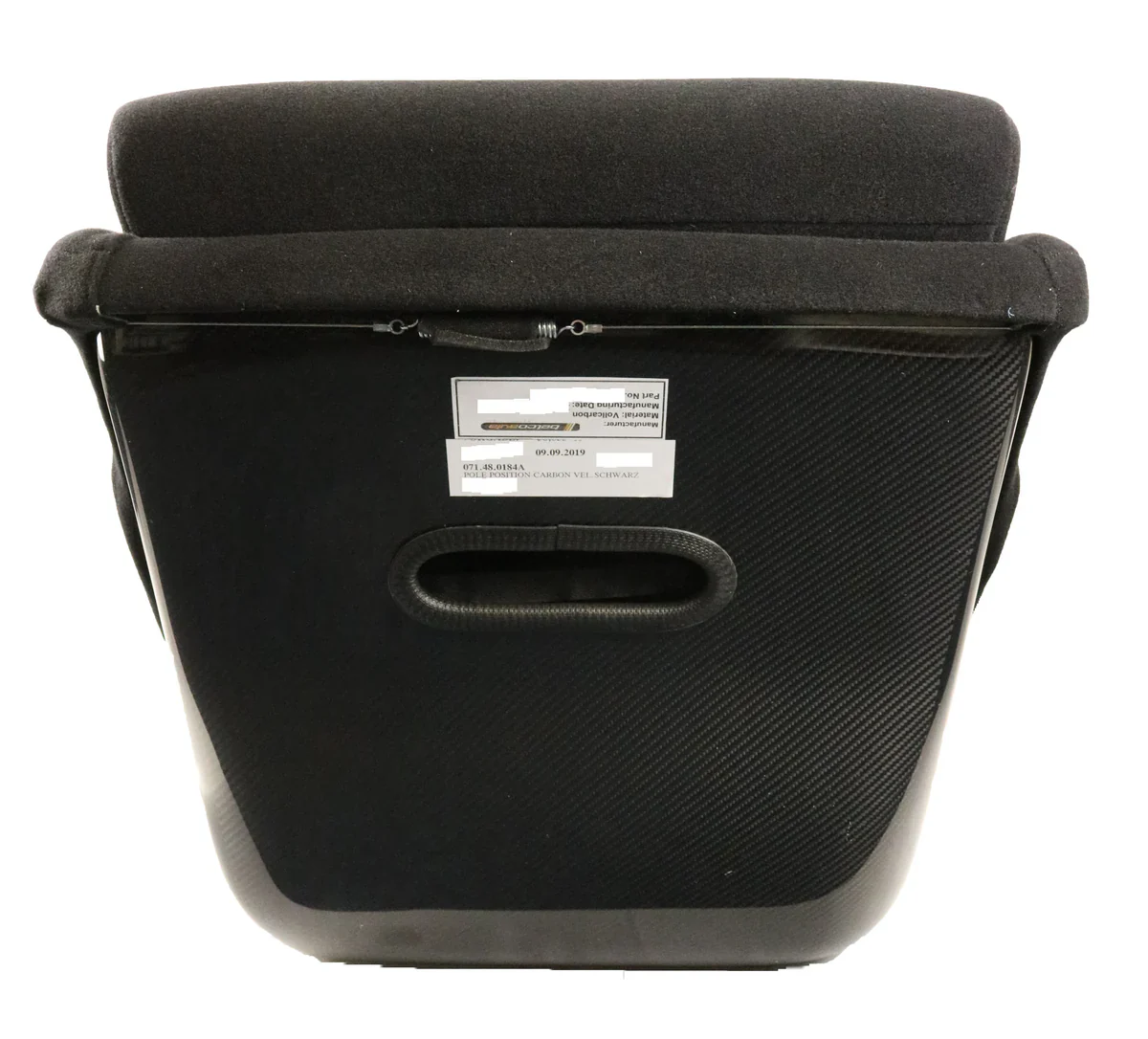 Recaro Pole Position ABE Carbon Perlonvelours Black - Image 4